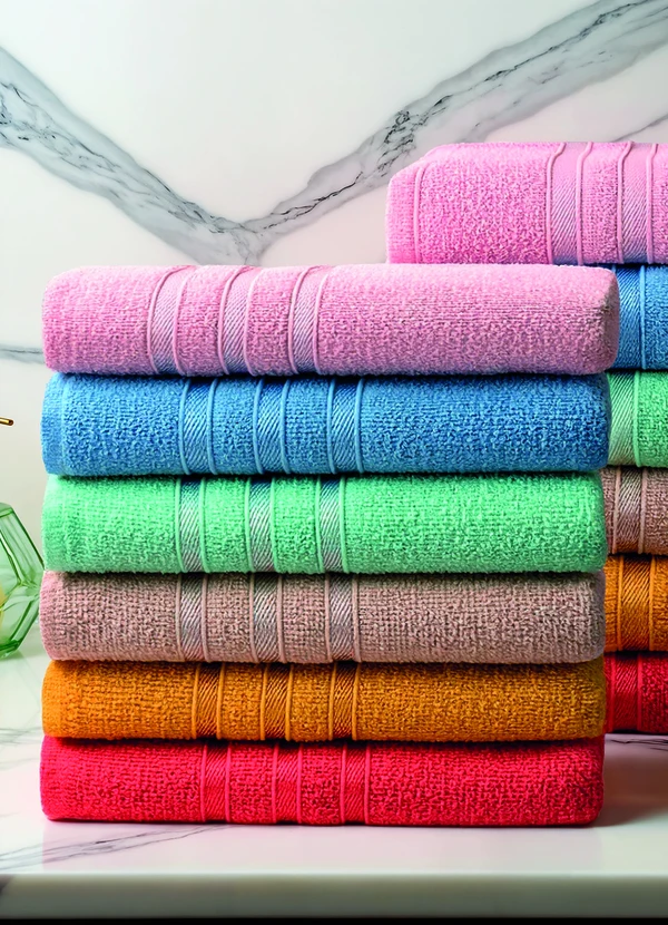 Lar e Lazer - Toalha de Rosto Veneza Rosê 2