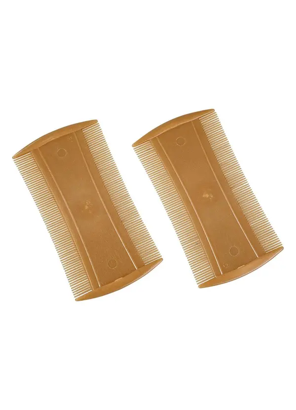 Lar e Lazer - Kit Pente Fino para Piolho Plástico 2 Peças 2