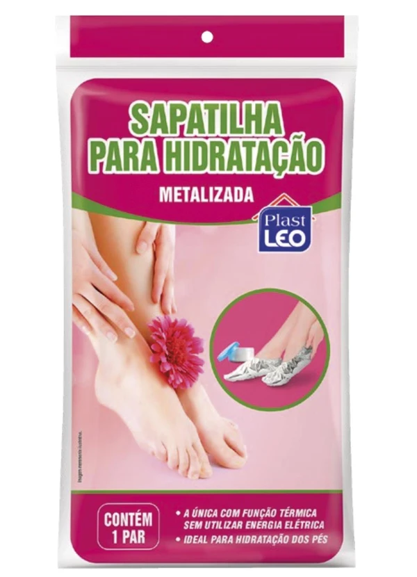 Lar e Lazer - Sapatilha para Hidratação Metalizada