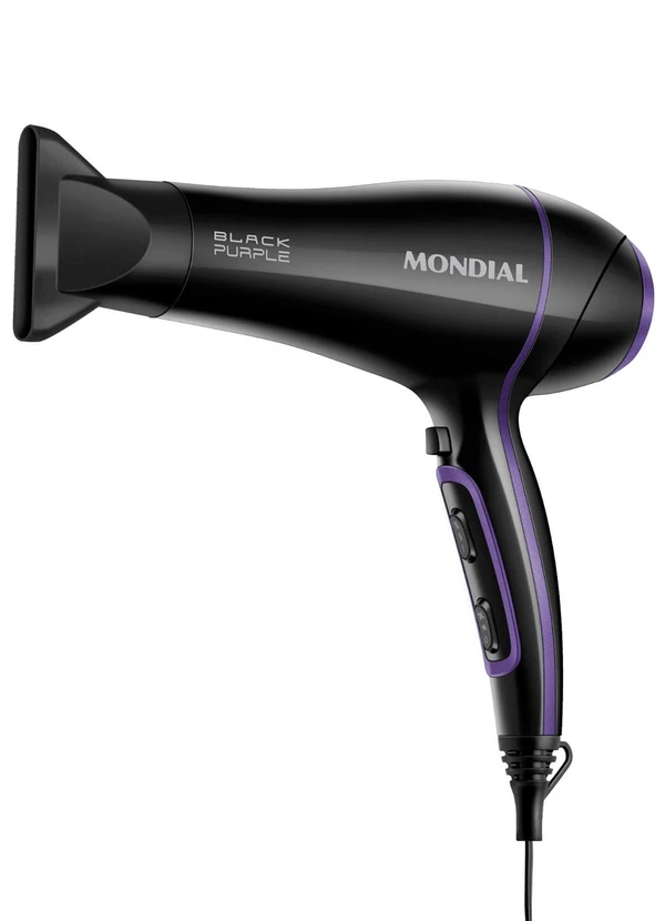 Mondial - Secador de Cabelos Black Purple Mondial 220v 2