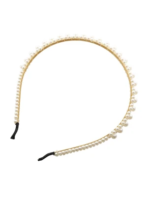 Lar e Lazer - Tiara de Cabelo Pérola - LAR E LAZER