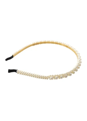 Lar e Lazer - Tiara de Cabelo Pérola - LAR E LAZER