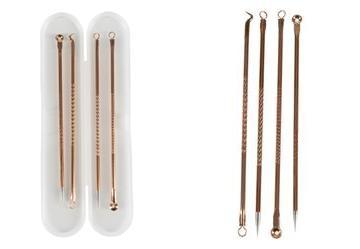 Kit Extrator de Cravo/Acne 4 Unidades Sortido