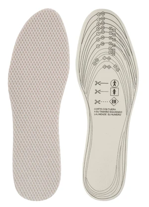 Lar e Lazer - Palmilha em Espuma 35 Ao 44 Recortável Cinza - LAR E LAZER