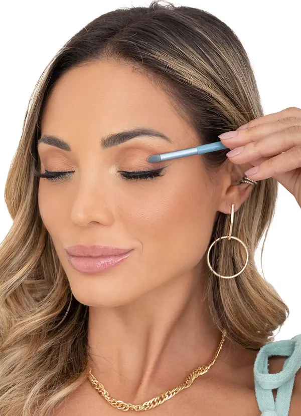 Lar e Lazer - Kit Pincéis para Maquiagem 8 Peças 3