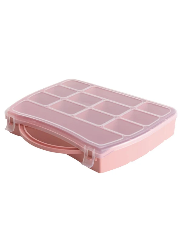 Lar e Lazer - Maleta Organizadora Rosa 1 Peça 4