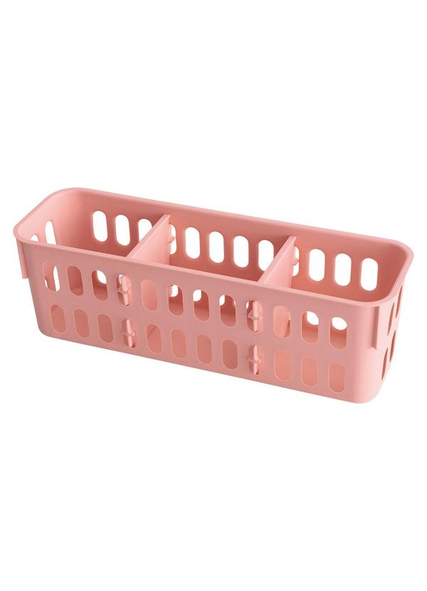 Mundo Lar - Organizador Slim com Divisórias 1,3 Litros Rosa