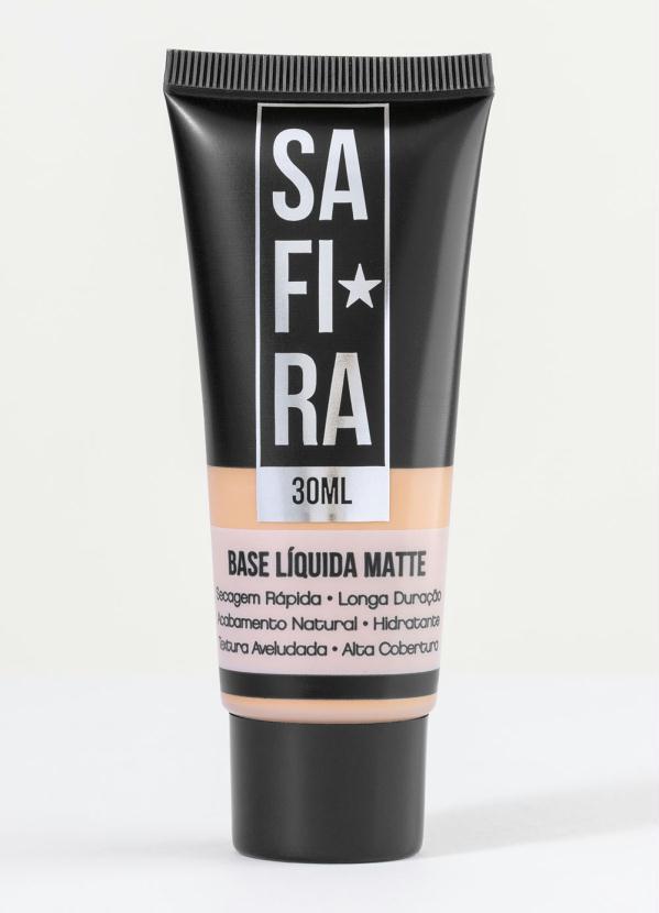 Safira - Base Líquida Matte Cor N° 2 30 Ml