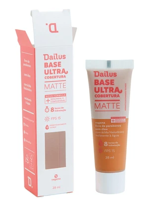 Base Liquida Ultra Cobertura (D09 Escuro )- Dailus - DAILUS