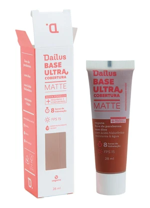 Base Liquida Ultra Cobertura Dailus (D11 Escuro) - DAILUS