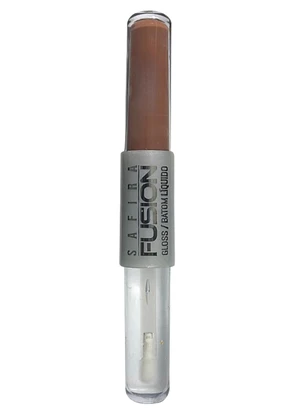 Safira - Batom Liquido Marrom e Gloss - SAFIRA