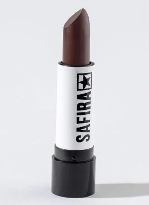 Safira - Batom Matte Basic Marrom Escuro N° 18 - SAFIRA