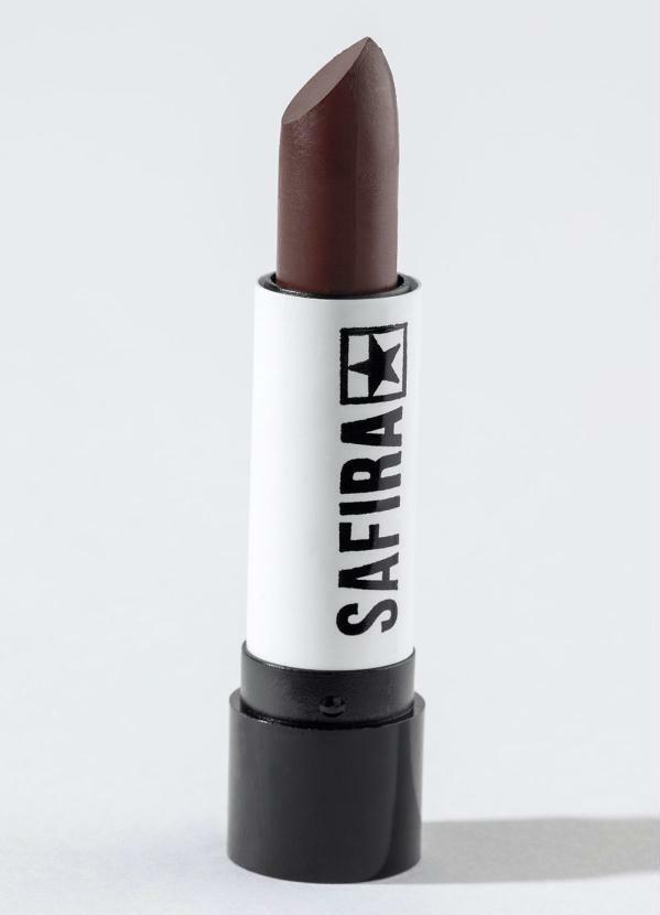 Safira - Batom Matte Basic Marrom Escuro N° 18