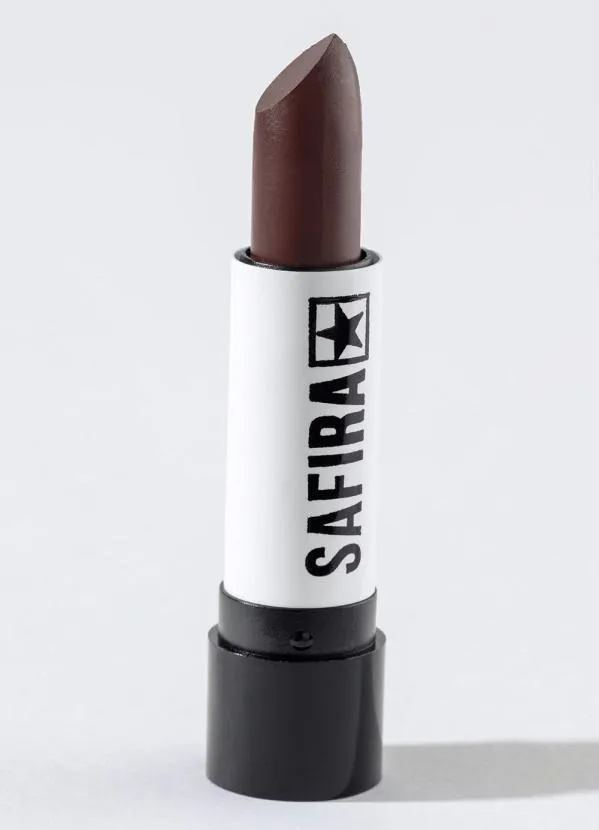 Safira - Batom Matte Basic Marrom Escuro N° 18