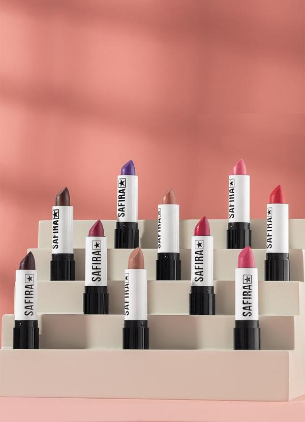 Safira - Batom Matte Basic Marsala Escuro N° 36 3