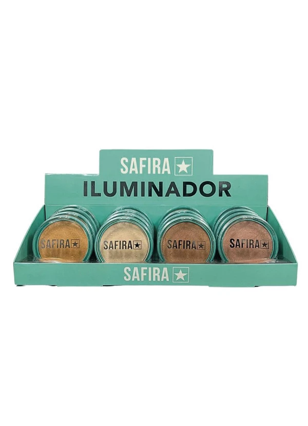 Safira - Iluminador Compacto Dourado 2