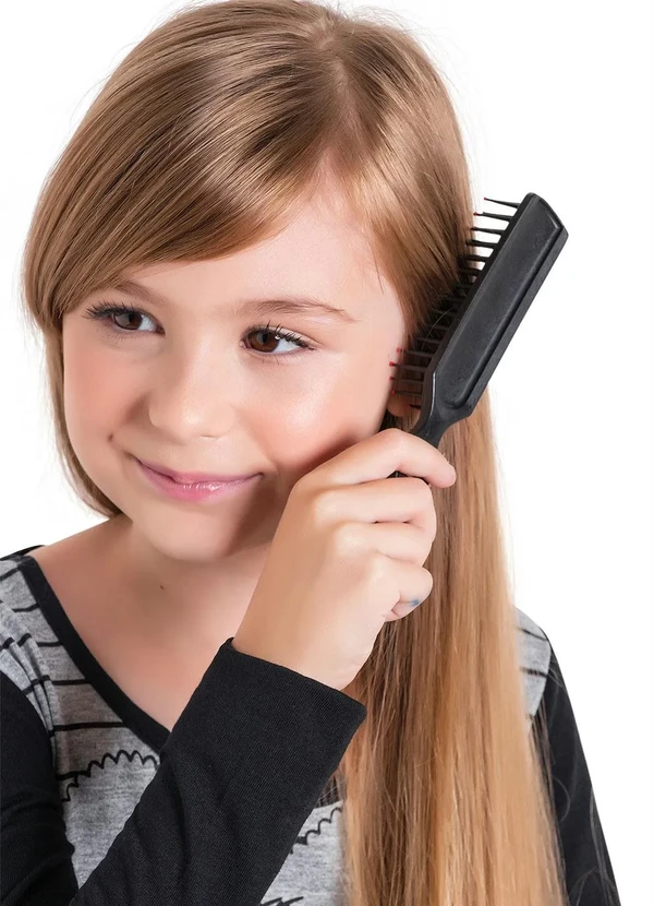 Lar e Lazer - Escova de Cabelo Preta Girls 5