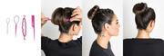 Kit Penteado Rosa 4 Peas
