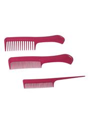 Kit Pentes Rosa 3 Pe�as