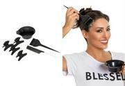 Kit Pintura de Cabelo Preto 7 Pe�as