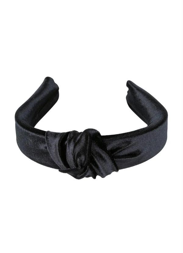 Lar e Lazer - Tiara Nó Preta 1 Peça 2