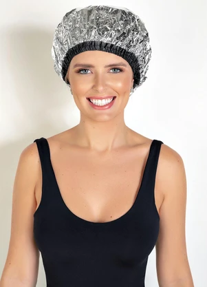 Lar e Lazer - Touca Metalizada Prata 1 Peça - LAR E LAZER