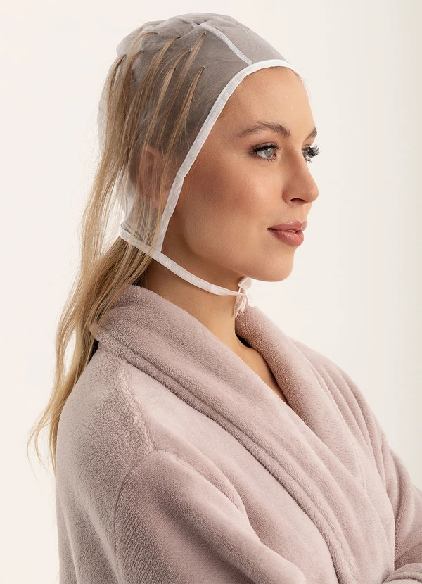 Lar e Lazer - Touca para Mechas Transparente 1 Peça 2