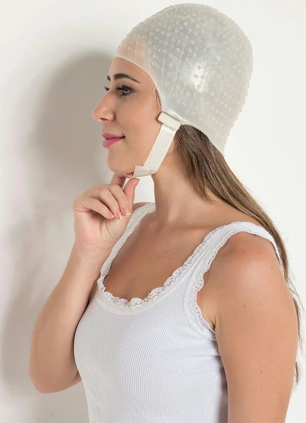 Lar e Lazer - Touca Siliconada para Mechas Transparente2 Peças 3