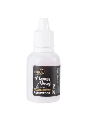 Lar e Lazer - Removedor de Henna Niraj 20 Ml - LAR E LAZER