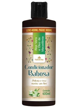Lar e Lazer - Condicionador de Babosa 400ml - LAR E LAZER