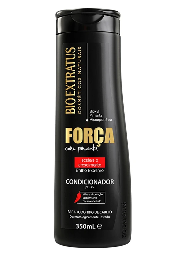 Bio Extratus - Condicionador Força com Pimenta 350ml Preto 1