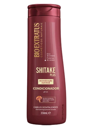 Bio Extratus - Condicionador Shitake Plus 350ml Marrom - BIO EXTRATUS