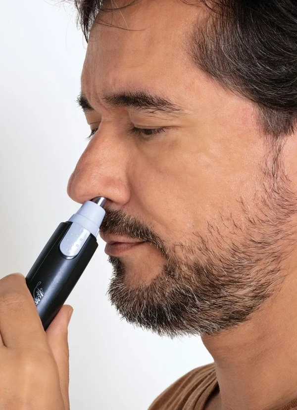 Mundo Lar - Aparador de Pelos Nariz e Orelha Em Metal 1 Peça 7