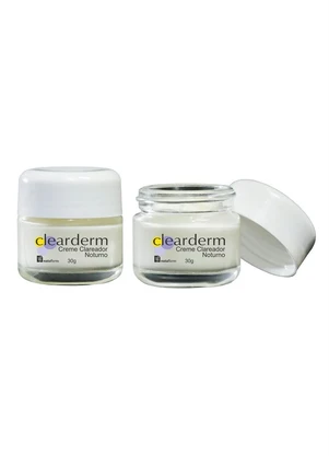 Lar e Lazer - Creme Clareador Noturno Clearderm 30 Gramas - LAR E LAZER