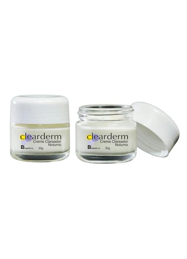 Lar e Lazer - Creme Clareador Noturno Clearderm 30 Gramas