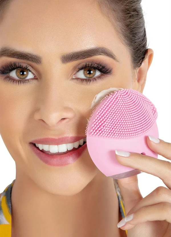 Mundo Lar - Esfoliador Facial Elétrico Rosa 1 Peça 4