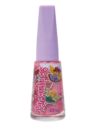 Lar e Lazer - Esmalte Fadarinas Rosa Cintilante 7,5 Ml - LAR E LAZER