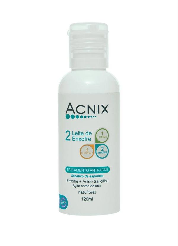 Natuflores - Leite de Enxofre Acnix Anti Acne 120 Ml