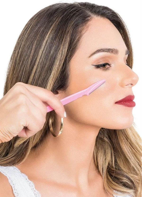 Lar e Lazer - Navalha com Escova para Cílios Sortido 2 Peças 4