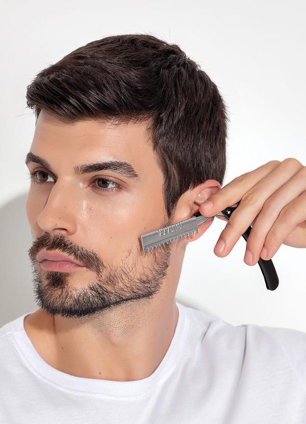 Lar e Lazer - Navalhete Preto em Metal 1 Peça