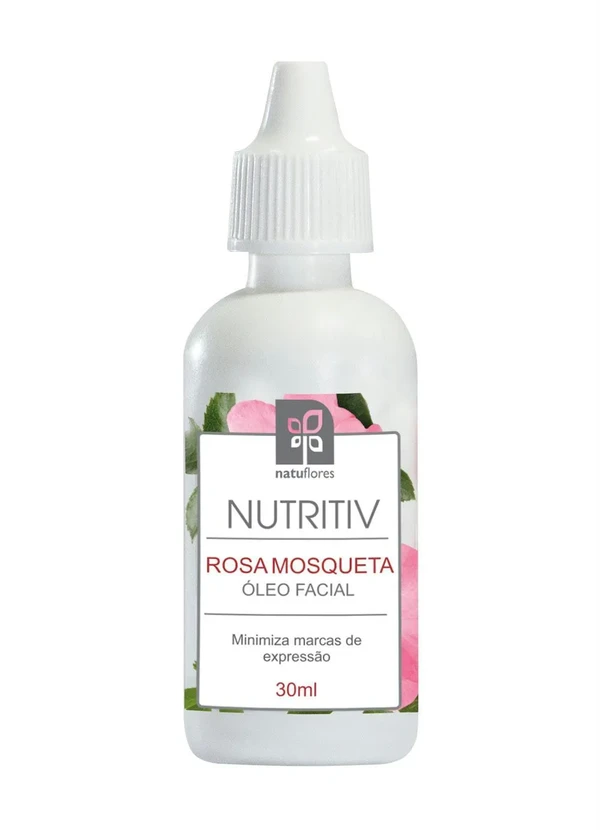Natuflores - Óleo Facial Rosa Mosqueta Nutritiv 30 Ml