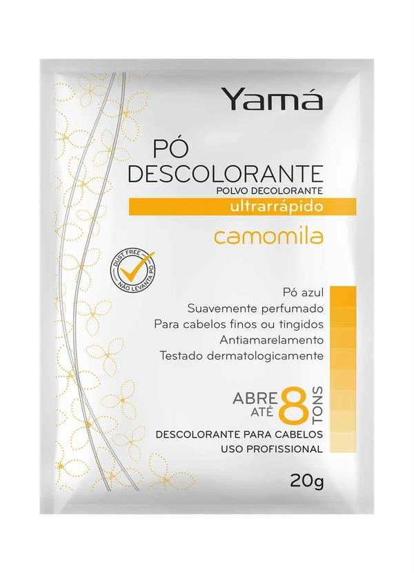 Lar e Lazer - Pó Descolorante Camomila 20 Gramas