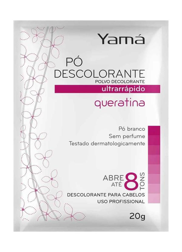 Lar e Lazer - Pó Descolorante Queratina 20 Gramas