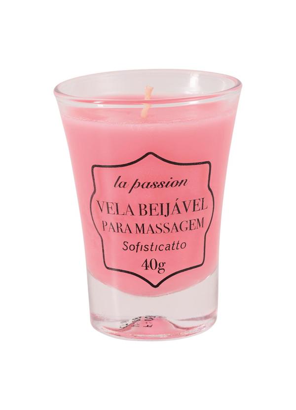 Lar e Lazer - Vela Beijável para Massagem Morango