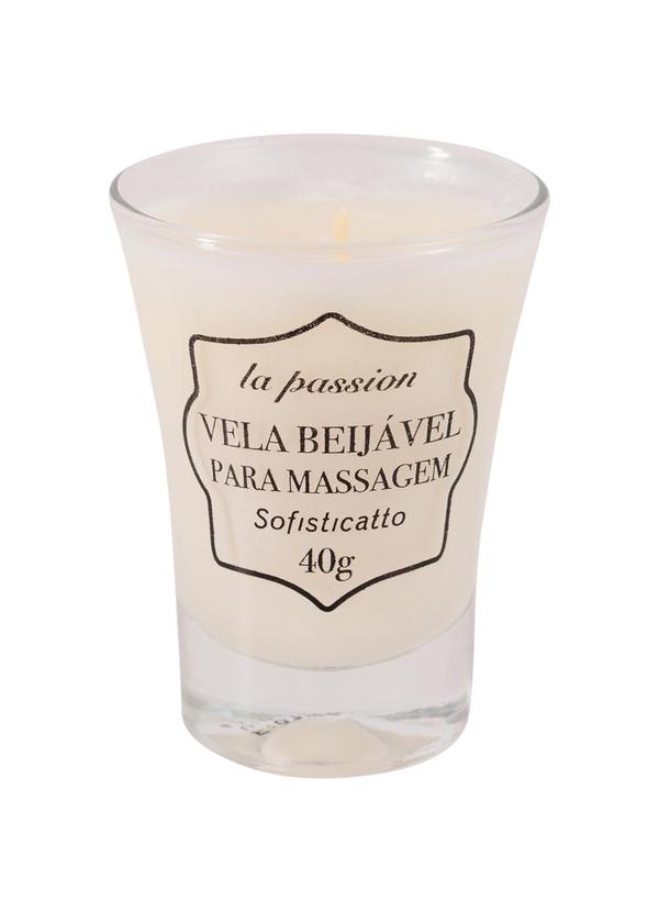 Lar e Lazer - Vela Beijável para Massagem Vanilla