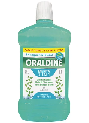 Lar e Lazer - Enxaguante Bucal Menta 1 Litro - LAR E LAZER