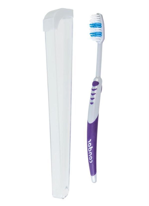 Condor - Escova de Dentes Antibac Roxa 3