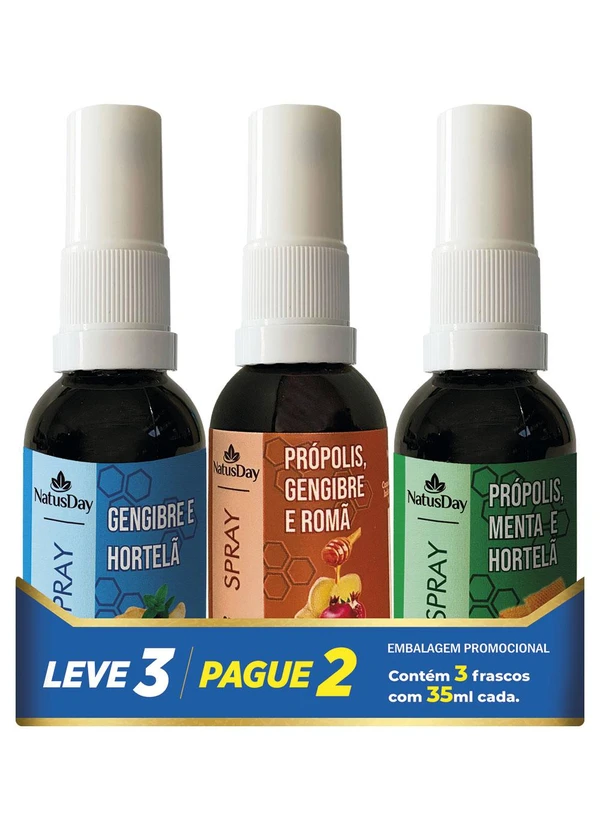 Lar e Lazer - Kit Aromatizante Bucal 3 Unidades