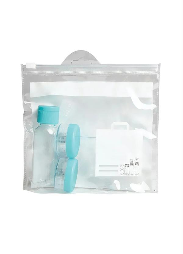 Mundo Lar - Kit para Viagem Azul 8 Peças 6