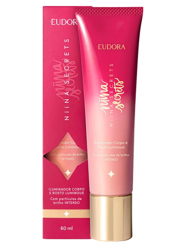 Niina Secrets - Iluminador Líquido Corpo e Rosto Luminous - 60ml